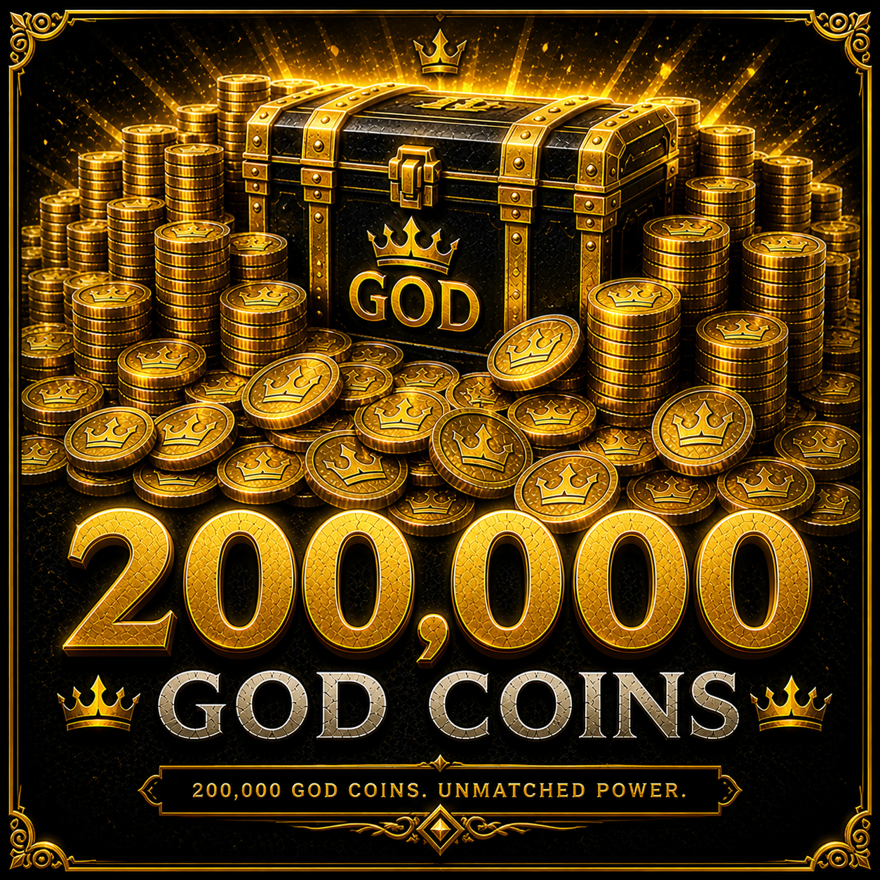 200,000 God Coins