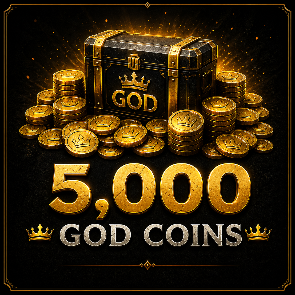 5,000 God Coins