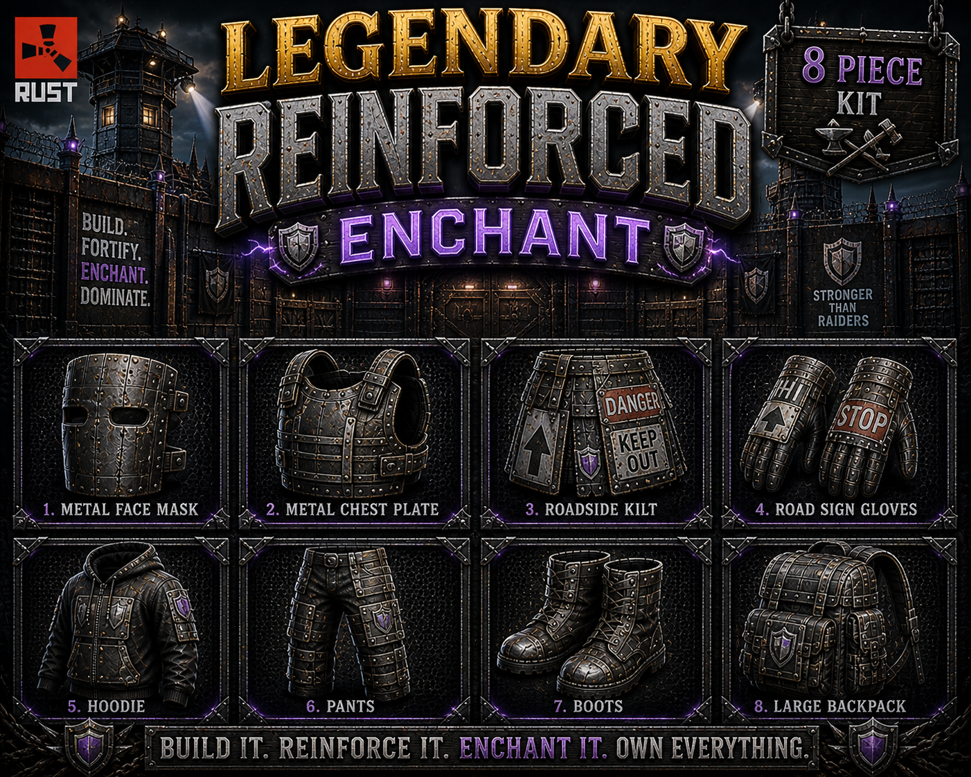 Reinforced Legendary Enchanted Set